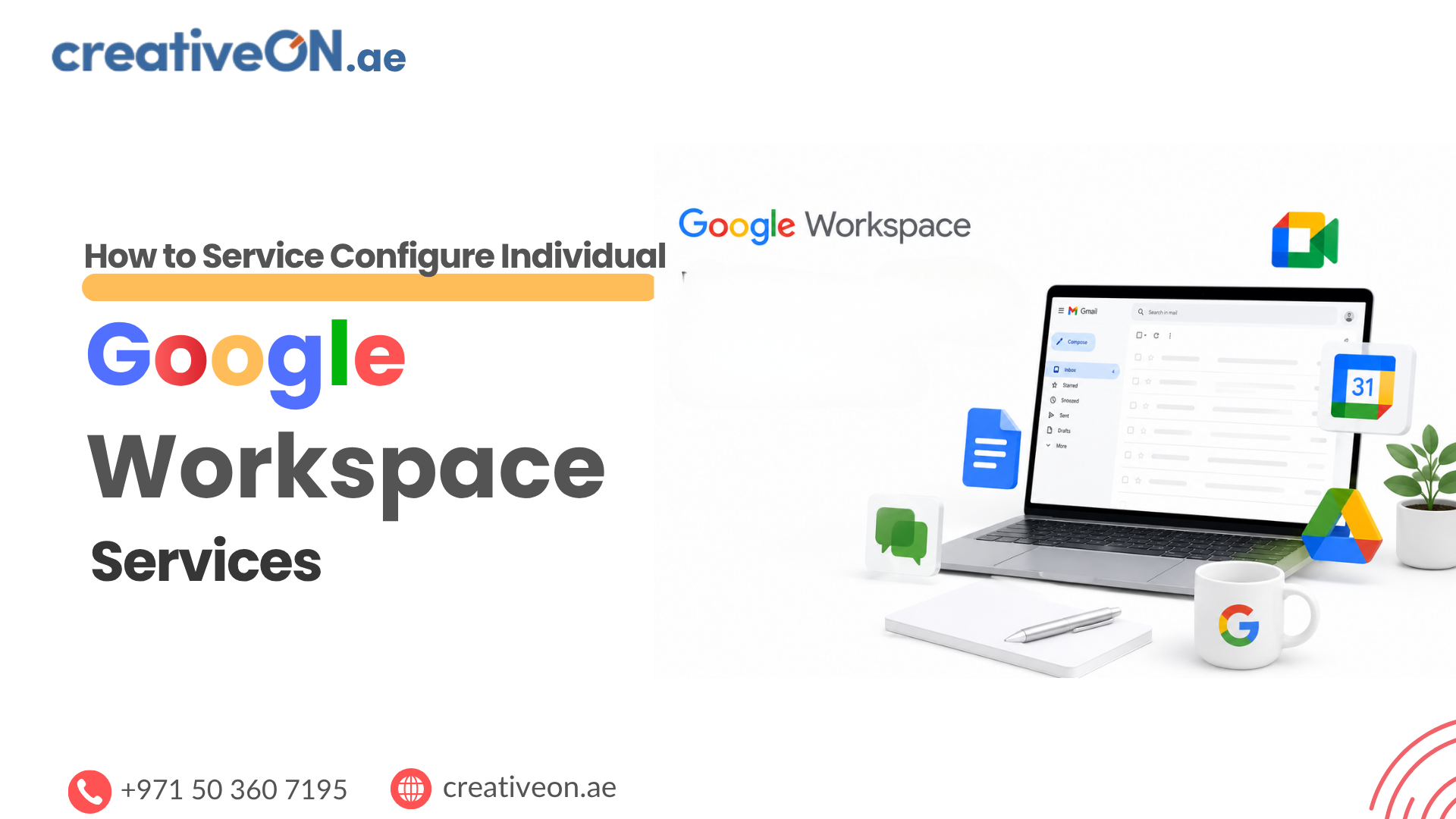 How to Configure Individual Google Workspace Services