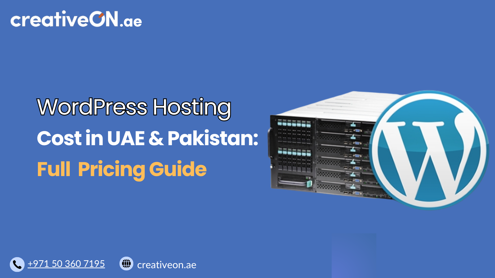 WordPress Hosting Cost in UAE & Pakistan (2026 Guide)