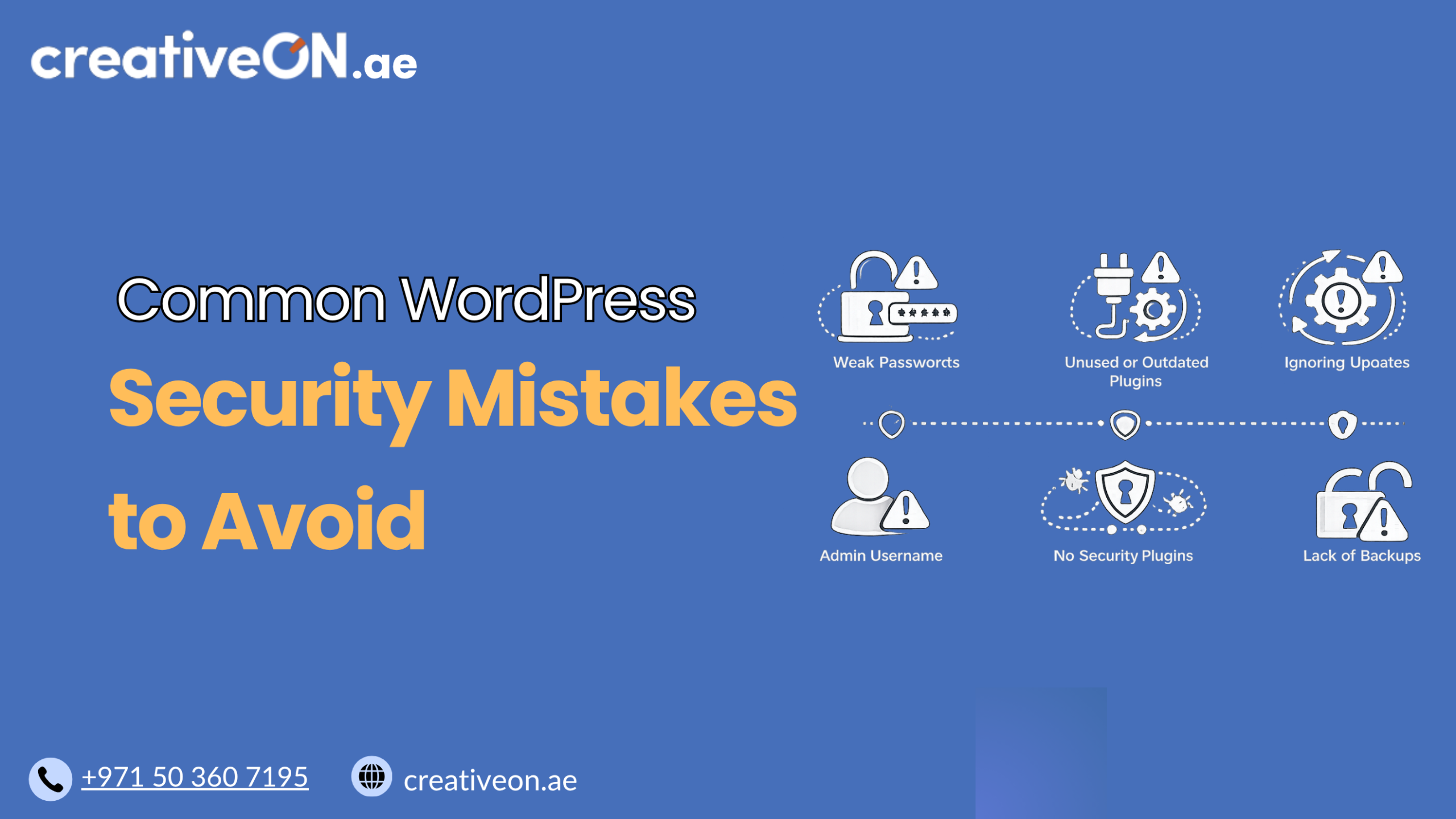 Common WordPress Security Mistakes to Avoid (UAE Guide)