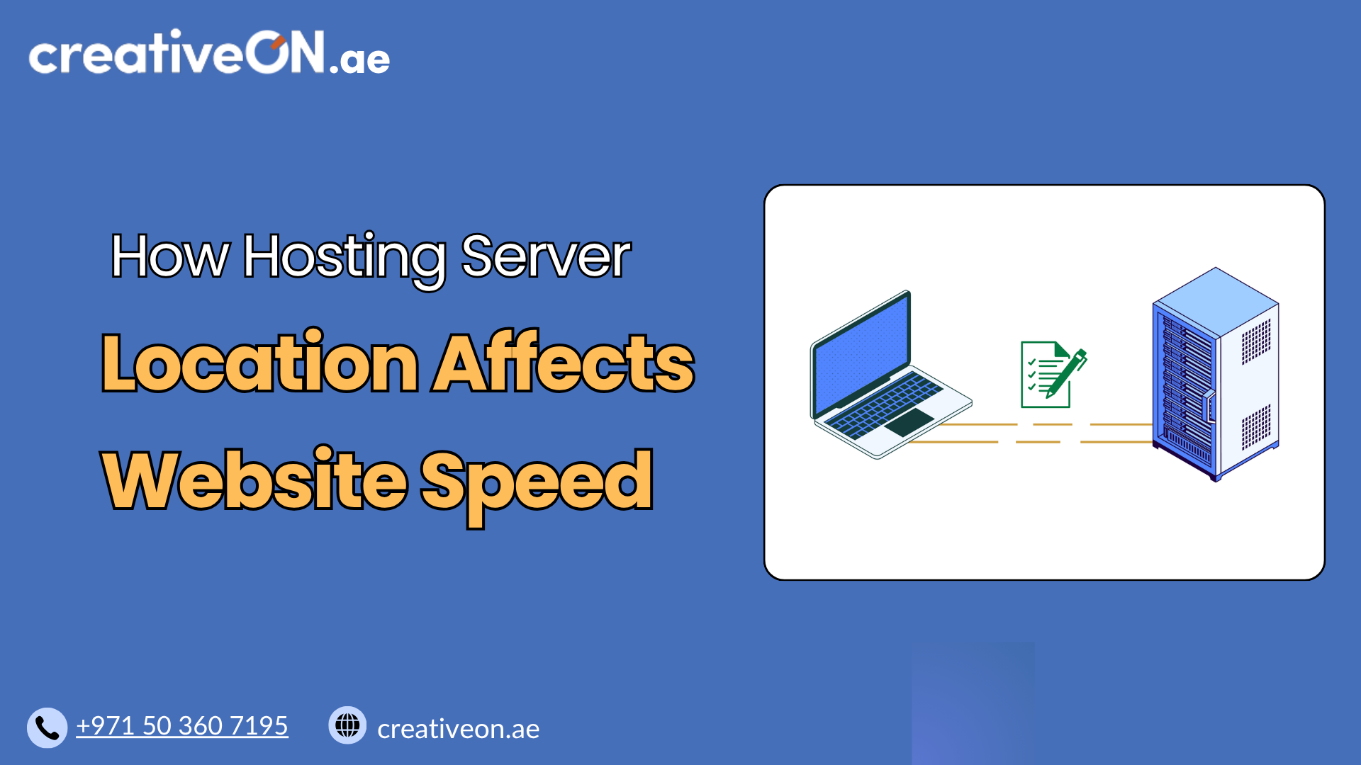How Hosting Server Location Affects Website Speed