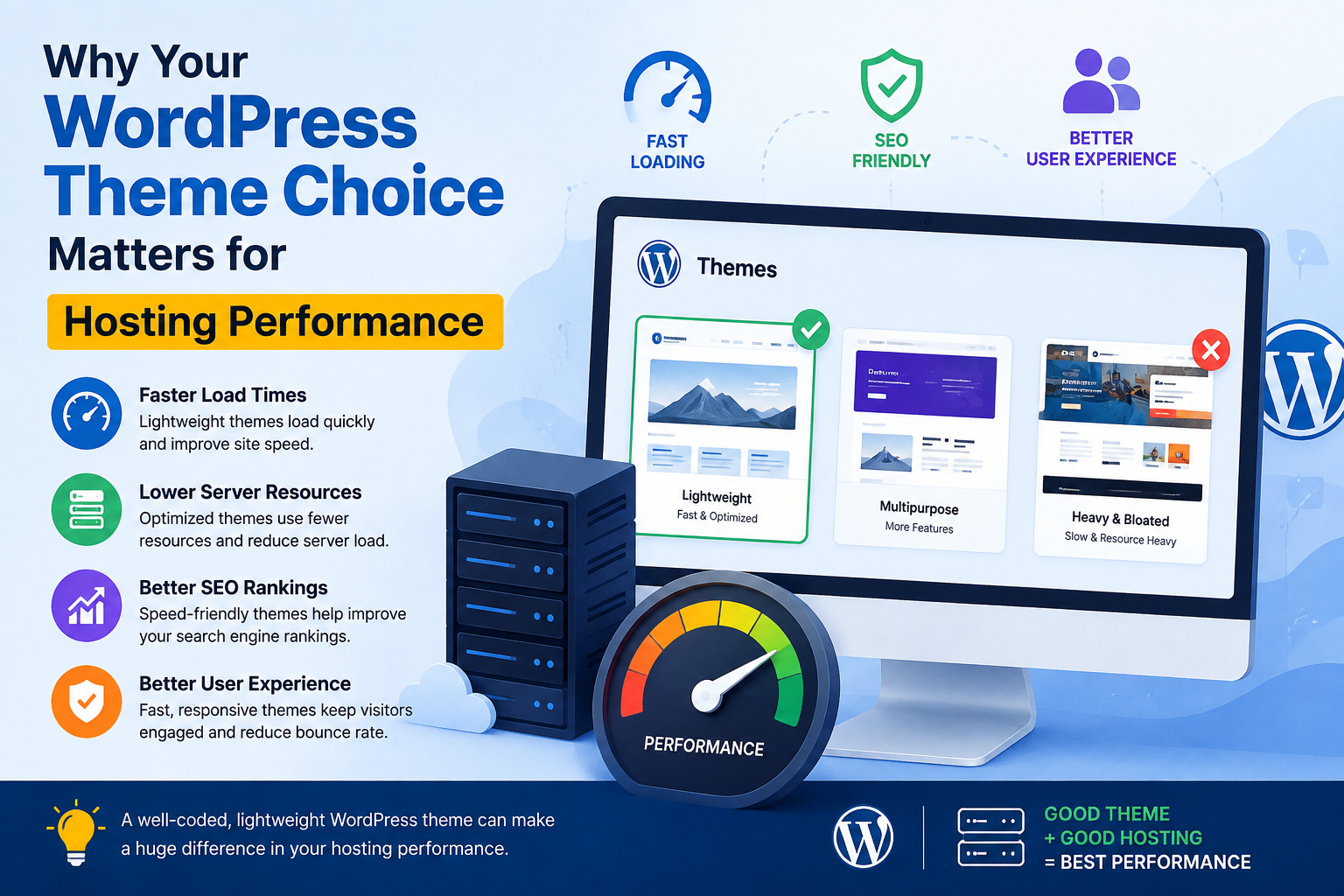 Why Your Theme Choice Matters for Hosting Performance