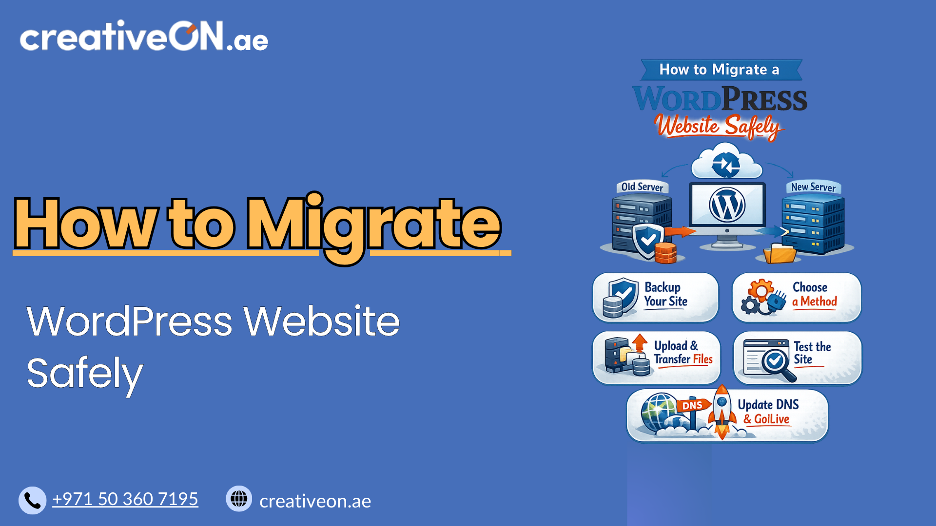 how to migrate wordpress website safely