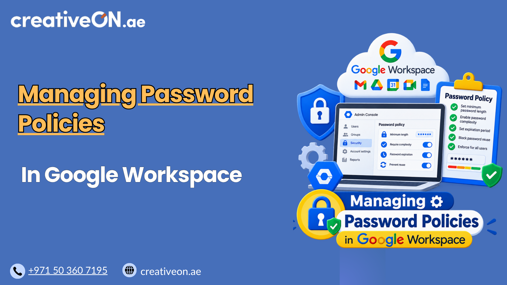 managing password policies in google workspace
