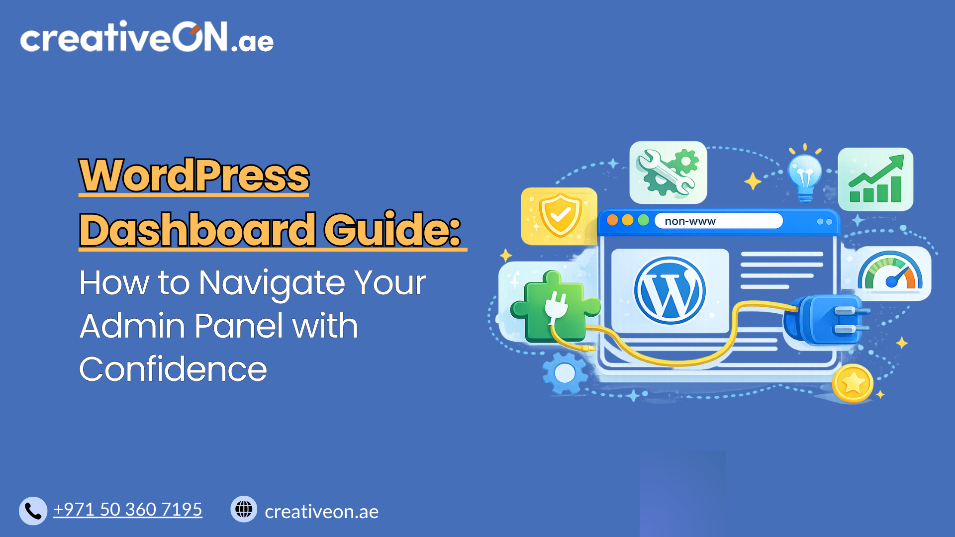 WordPress Dashboard Guide: Admin Panel Explained (UAE)