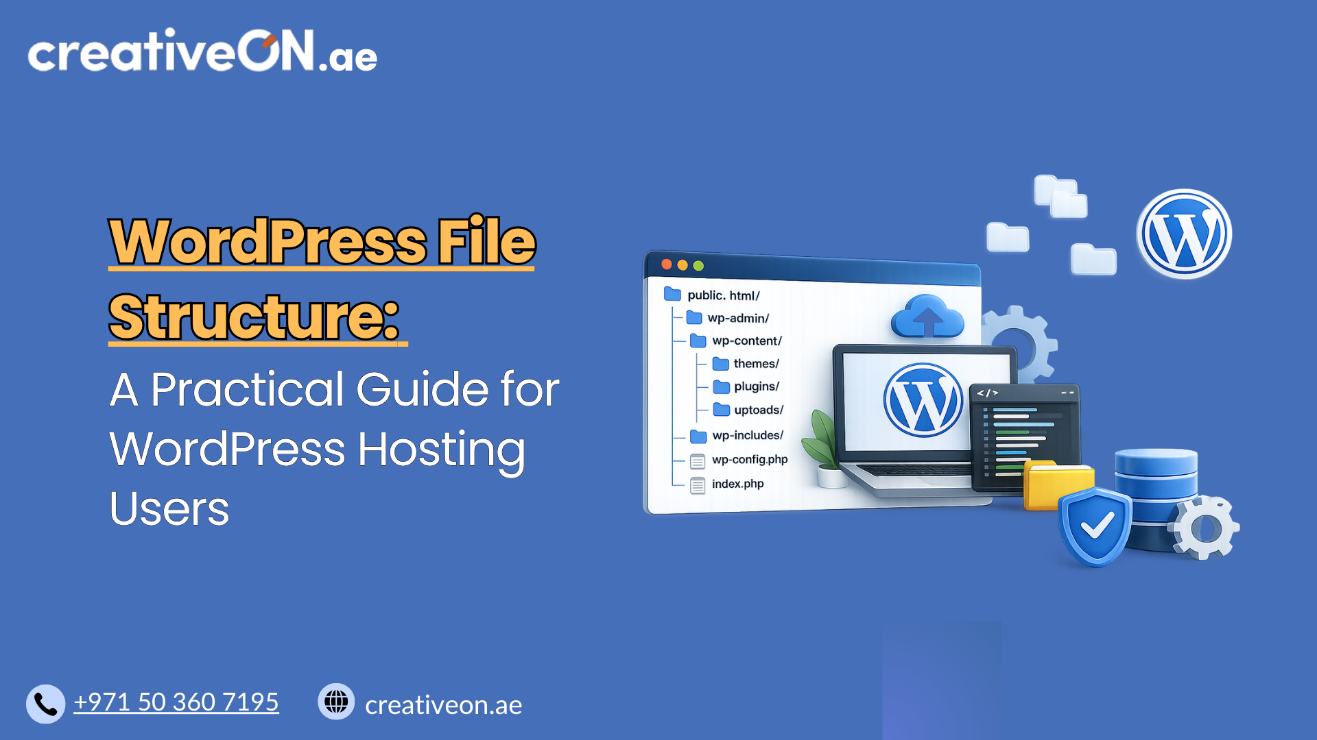 WordPress File Structure Guide for Hosting Users (UAE)